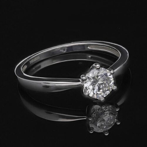 LUXORO SI-GH Labor Diamant Ring in 585 Weißgold - 1 ct. image number 16